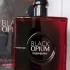 Yves Saint Laurent Black Opium Eau de Parfum Over Red
