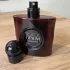 Yves Saint Laurent Black Opium Eau de Parfum Over Red