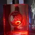 Yves Saint Laurent Black Opium Eau de Parfum Over Red