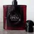 Yves Saint Laurent Black Opium Eau de Parfum Over Red